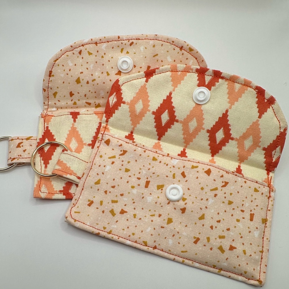 Handmade Cotton Credit Card Pouch